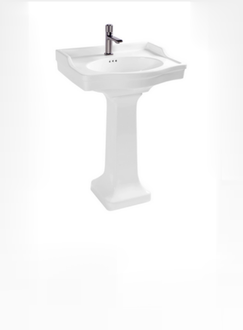 Girauld Classic Retro Pedestal Basin with UPC