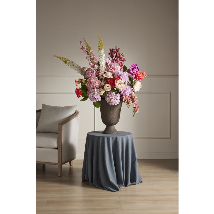 Faux Peony Foxtail Garden Arrangement