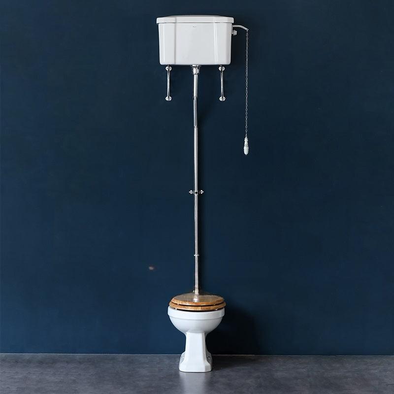 Victorian Retro Ceramic Pull Rod Toilet