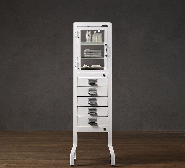 Bibiane Molly Dulton Metal Glass Display Cabinet