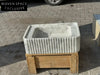 Eadgar Carrara Marble Sink with Ribbed Sides
