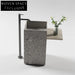 Eden Wabi-Sabi Stone Column Basin