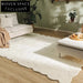Elegant 3D Embossed Monsoon Polyester Area Rug for Modern Living Room Carpet
