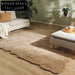 Elegant 3D Embossed Monsoon Polyester Area Rug for Modern Living Room Carpet