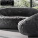Elegant 8-Shape Curved Velvet Fabric Sectional Sofa for Modern Living Rooms