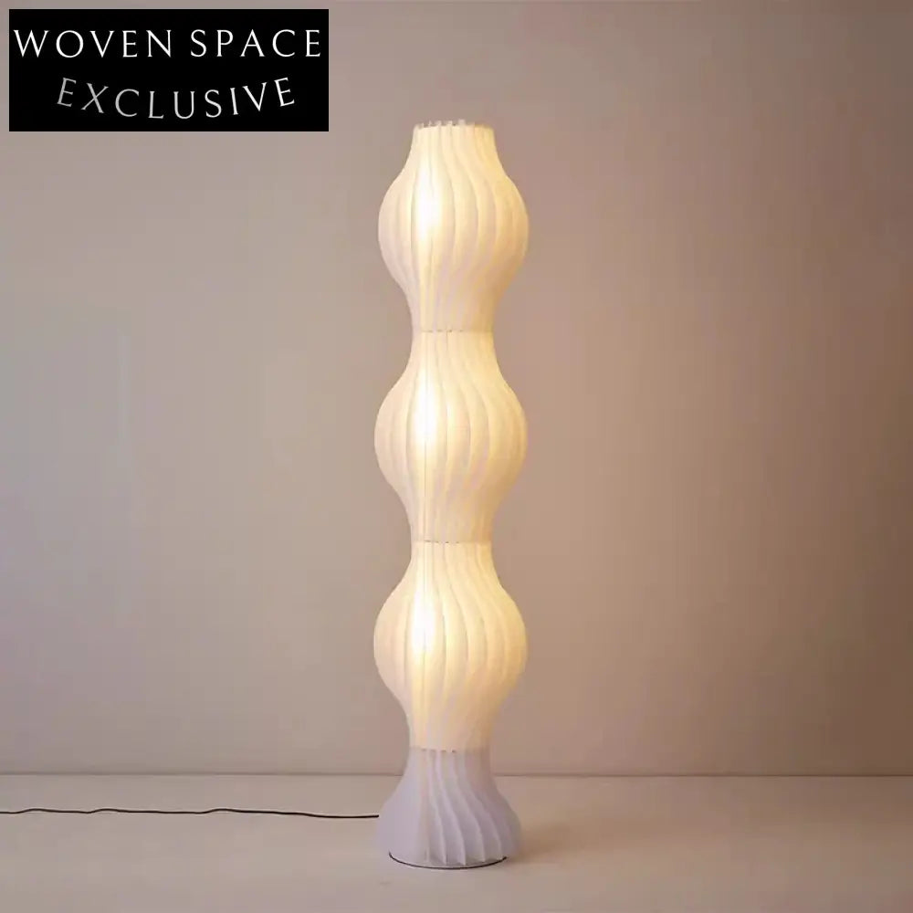 Elegant Acrylic Iron Modern Standing Tall Living Room Floor Lamp