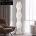 Elegant Acrylic Iron Modern Standing Tall Living Room Floor Lamp