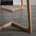 Elegant American Modern Oak Solid Wood Dining Table for Restaurants and Homes