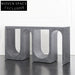 Elegant Arch Console Table, Unique Modern Entryway Accent Furniture