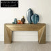 Elegant Arch Plywood Entry Console Table, Modern Living Room Decor
