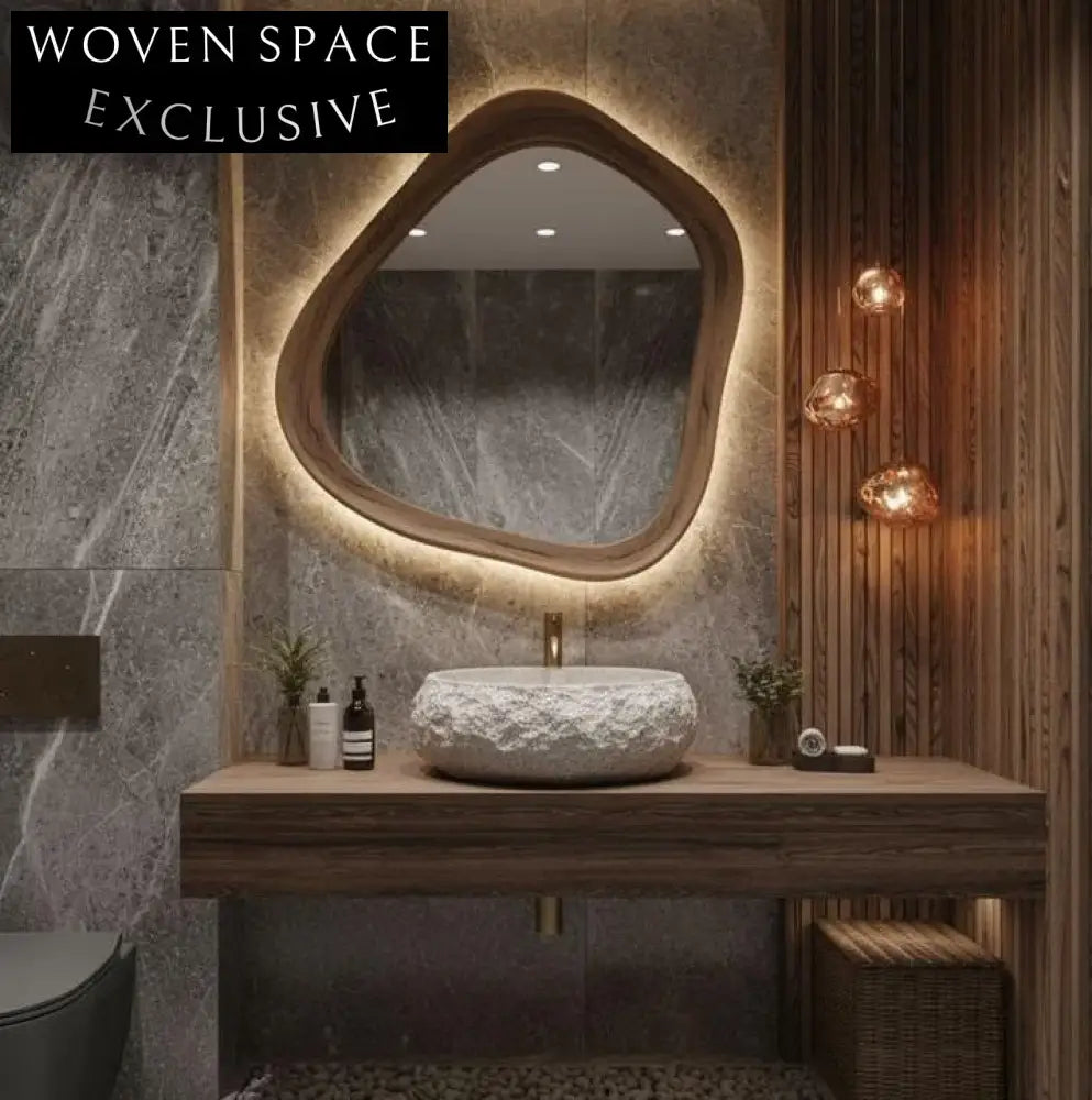 Elegant Artificial Stone Bathroom Countertop Vessel Sink Modern Design