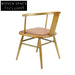 Elegant Ash Solidwood Windsor Dining Chair with New Chinese Style Design