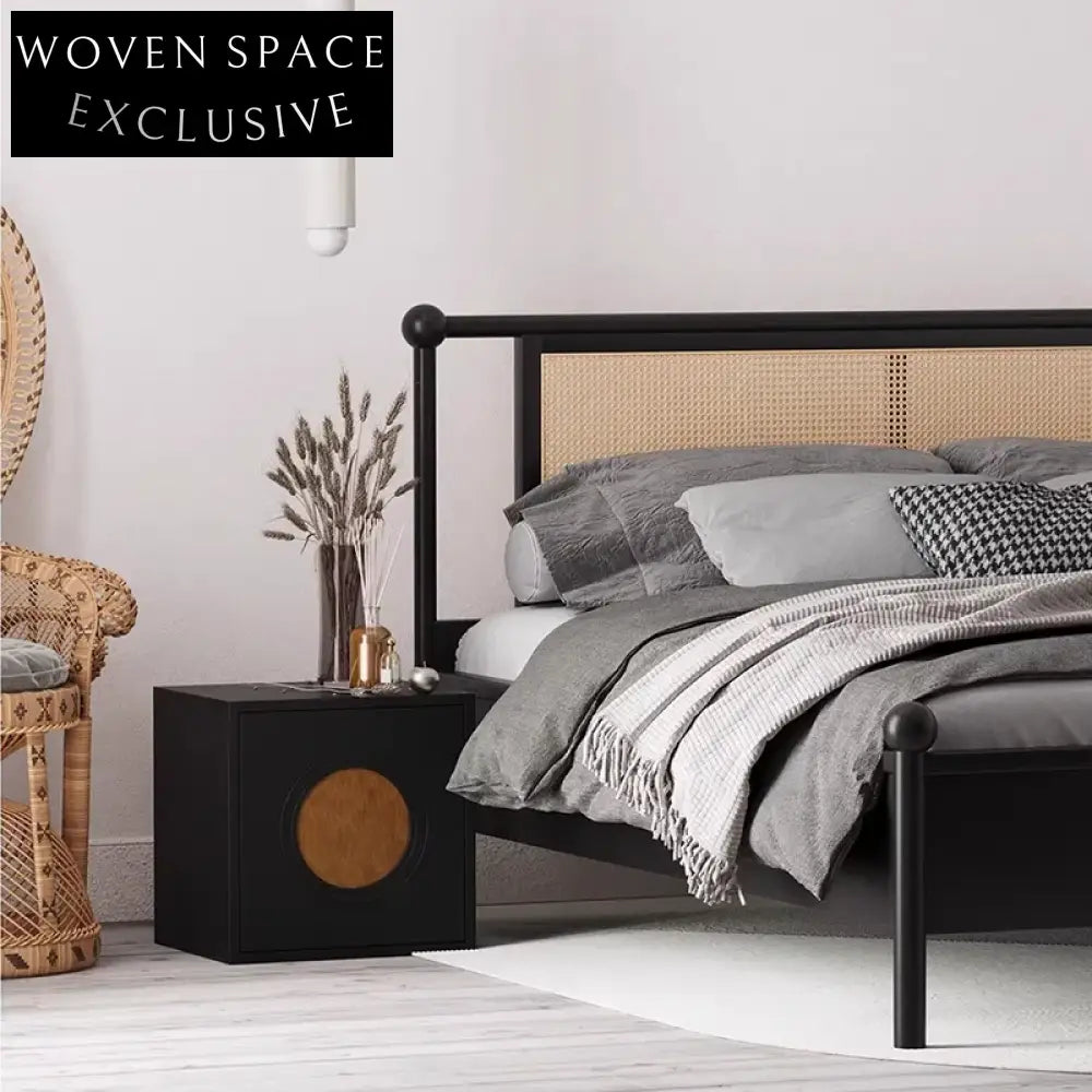 Elegant Ash Wood Frame Square Combination Storage Cabinet for Living Room