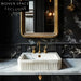 Elegant Bathroom Sink Wall Mount Marble Sink