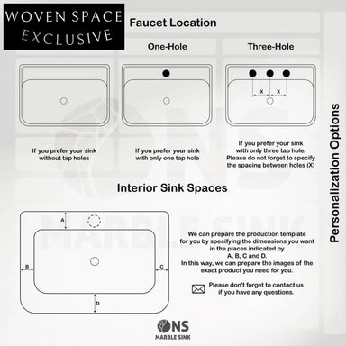 Elegant Bathroom Sink Wall Mount Marble Sink