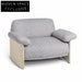 Elegant Boucle Upholstered Solid Wood Relaxing Lounge Armchair