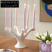 Elegant Ceramic Retro Home Decor Candlestick Holder for Weddings & Events