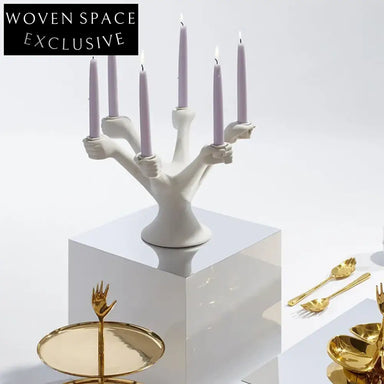 Elegant Ceramic Retro Home Decor Candlestick Holder for Weddings & Events