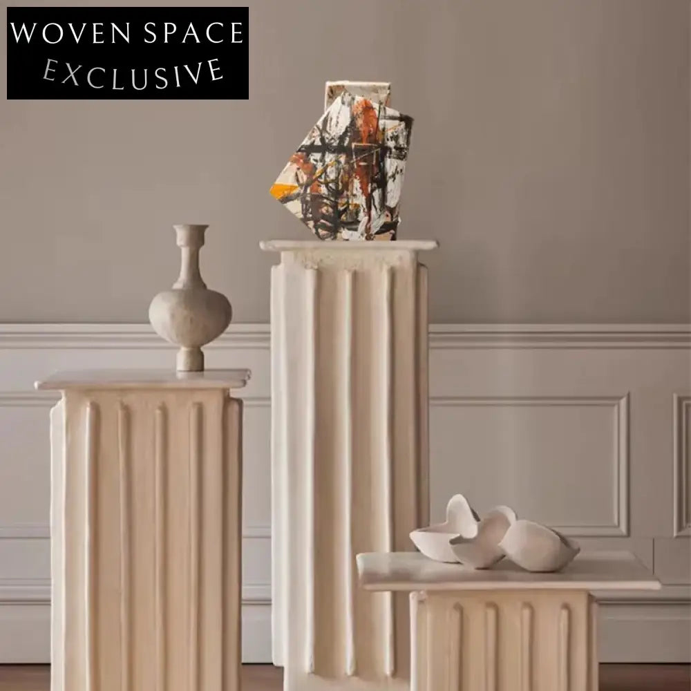 Elegant Ceramic Splash-ink Design Decorative Modern Tabletop Flower Vase