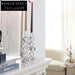 Elegant Clear Crystal Glass Candle Holder for Luxury Home Decor Ambiance