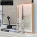 Elegant Clear Crystal Glass Candle Holder for Luxury Home Decor Ambiance