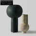Elegant Contemporary Abstract Geometric Ceramic Flower Vase for Modern Home Decor