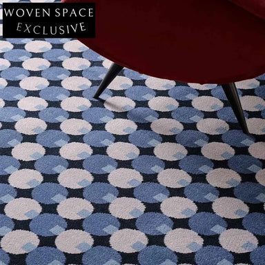 Elegant Cream Vintage Diamond Pattern Polyester Area Rug for Living Room