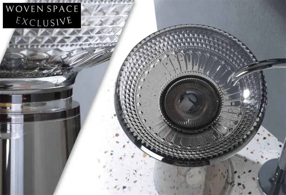 Elegant Crystal Glass Vessel Sink Modern Bathroom Wash Basin