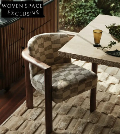 Modern Customizable Solid Wood & Fabric Dining Chair for Home & Restaurant