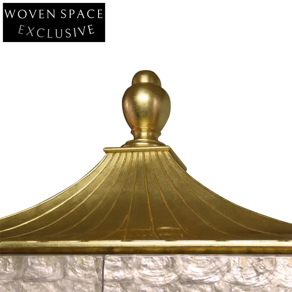 Elegant European Carved Solid Wood Wardrobe with Gold Peacock Display Cabinet