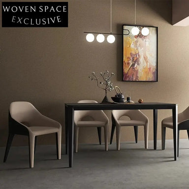 Elegant Fabric Dining Chair with Solid Wood Frame for Modern Homes