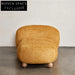 Elegant Fabric Lounge Chair, Modern Design, Wooden Base, Comfortable Seating Chair