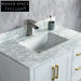 Elegant Floor Standing Bathroom Vanity Cabinet with Integrated Sink and Storage
