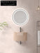Elegant Fluted Artificial Stone Wall-Mounted Bathroom Sink Basin