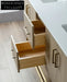 Elegant Freestanding Modern Double Sink Bathroom Storage Vanity