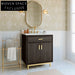 Elegant Freestanding Wooden Bathroom Vanity with Sink and Storage Cabinet