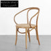 Elegant French Classic Solid Wood Bentwood Stackable Leisure Dining Chair