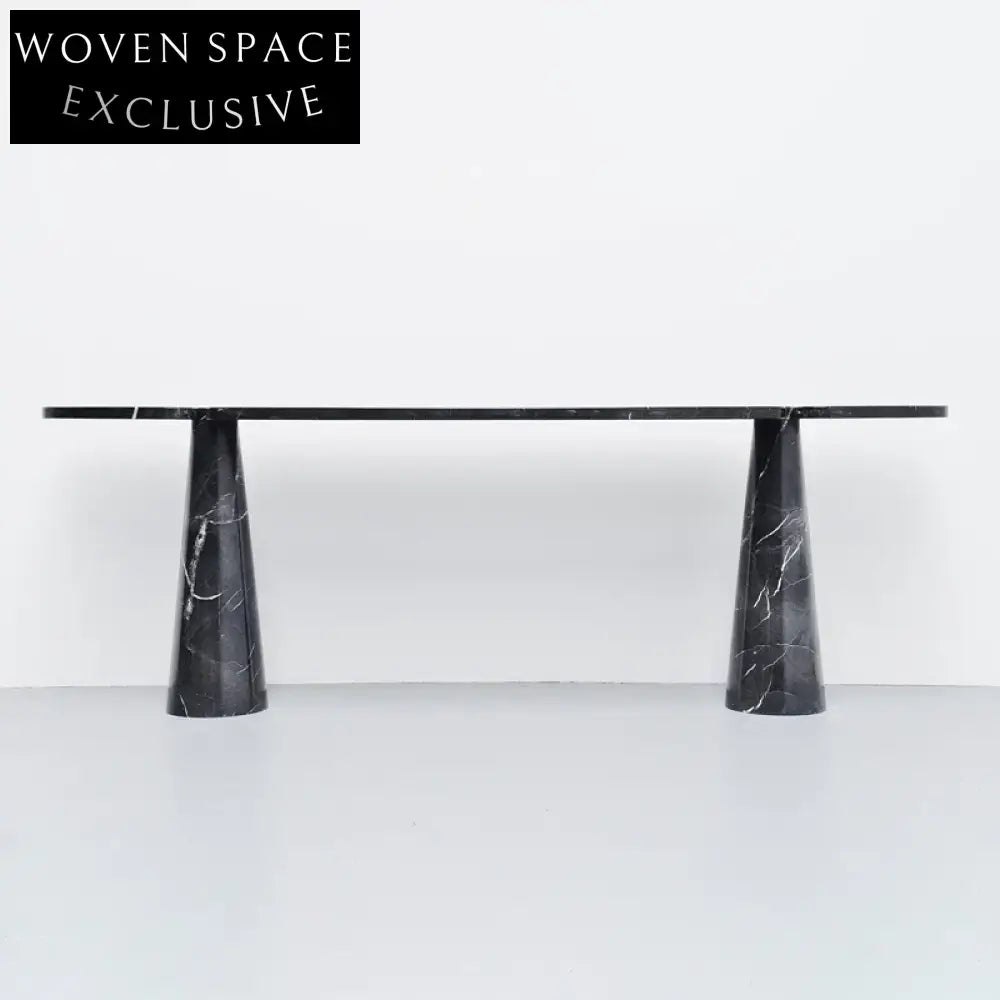 Elegant French Gold Fish Marble Top Living Room Console Table