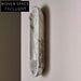 Elegant French LED Wall Lamp, Calacatta Viola Marble, Modern Home Sconce