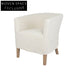 Elegant French Style Linen Dining Chair with Removable Cover, Solid Wood Frame