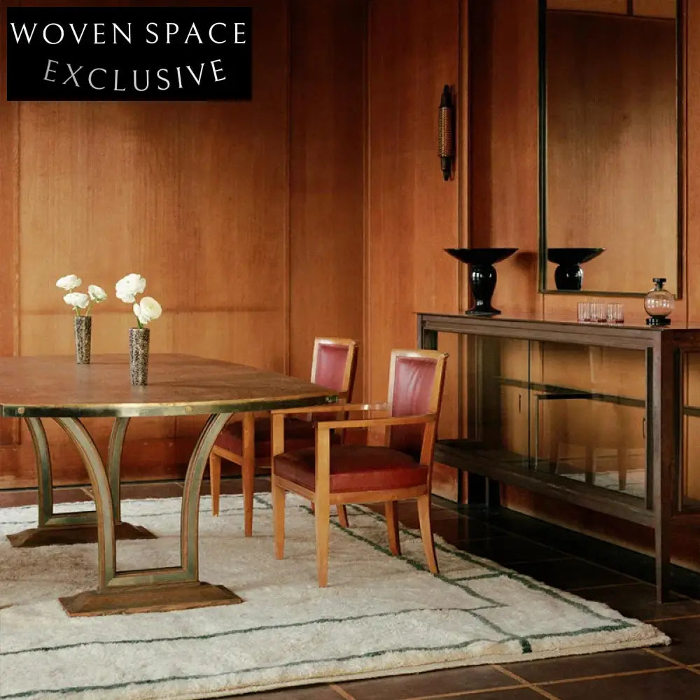 Elegant French Modern Thickened Geometric Pattern Polyester Living Room Area Rug