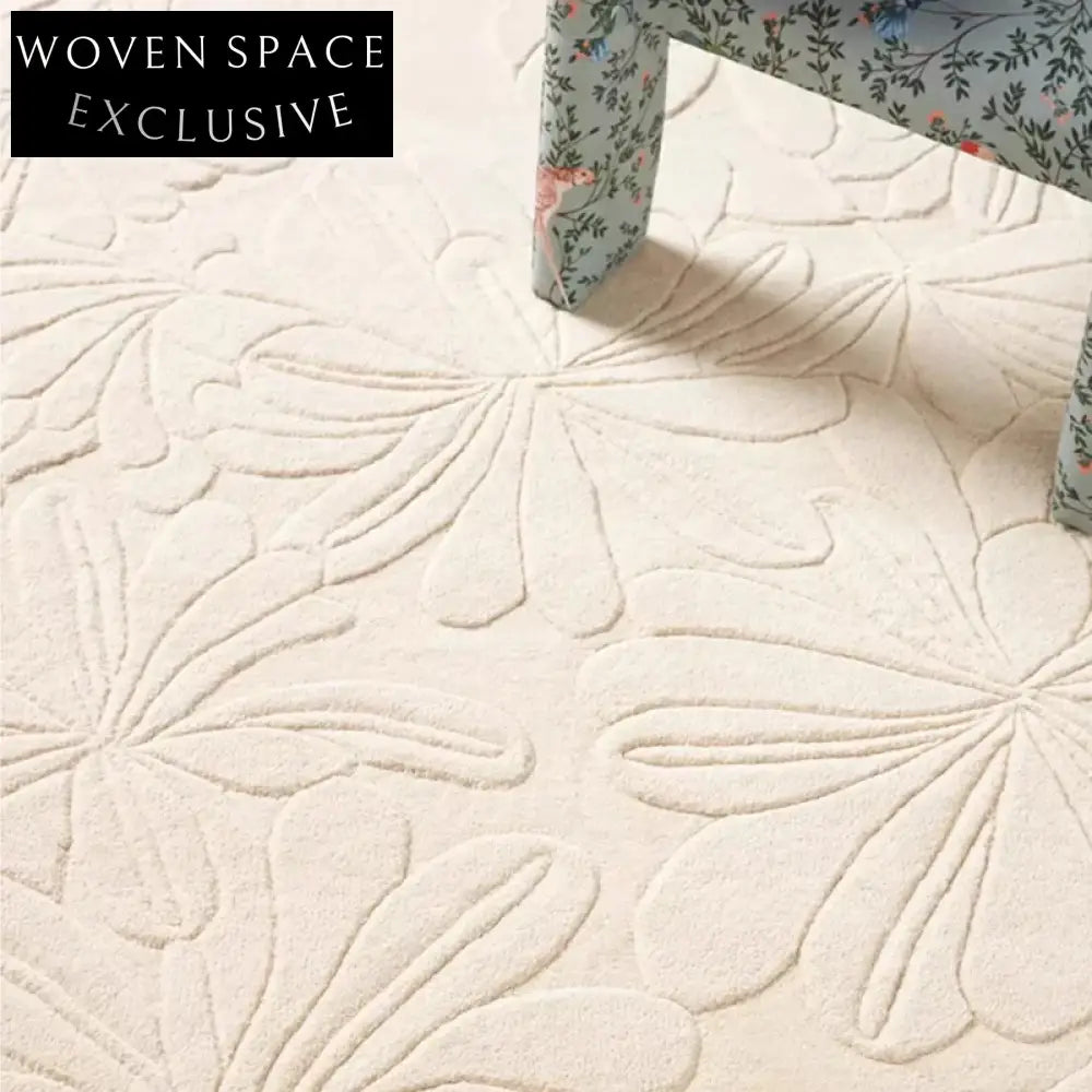 Elegant French Relief Solid Color Polyester Carpet - Vintage Green Antique Style Home Accent