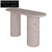 Elegant French Retro Minimalist Calacatta Viola Marble Entrance Console Table