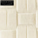 Elegant French Retro Style Three-dimensional Relief Cream Polyester Area Rug