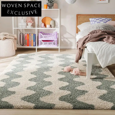 Elegant French Style Cream Living Room Area Rug Handcrafted Polyester Fiber