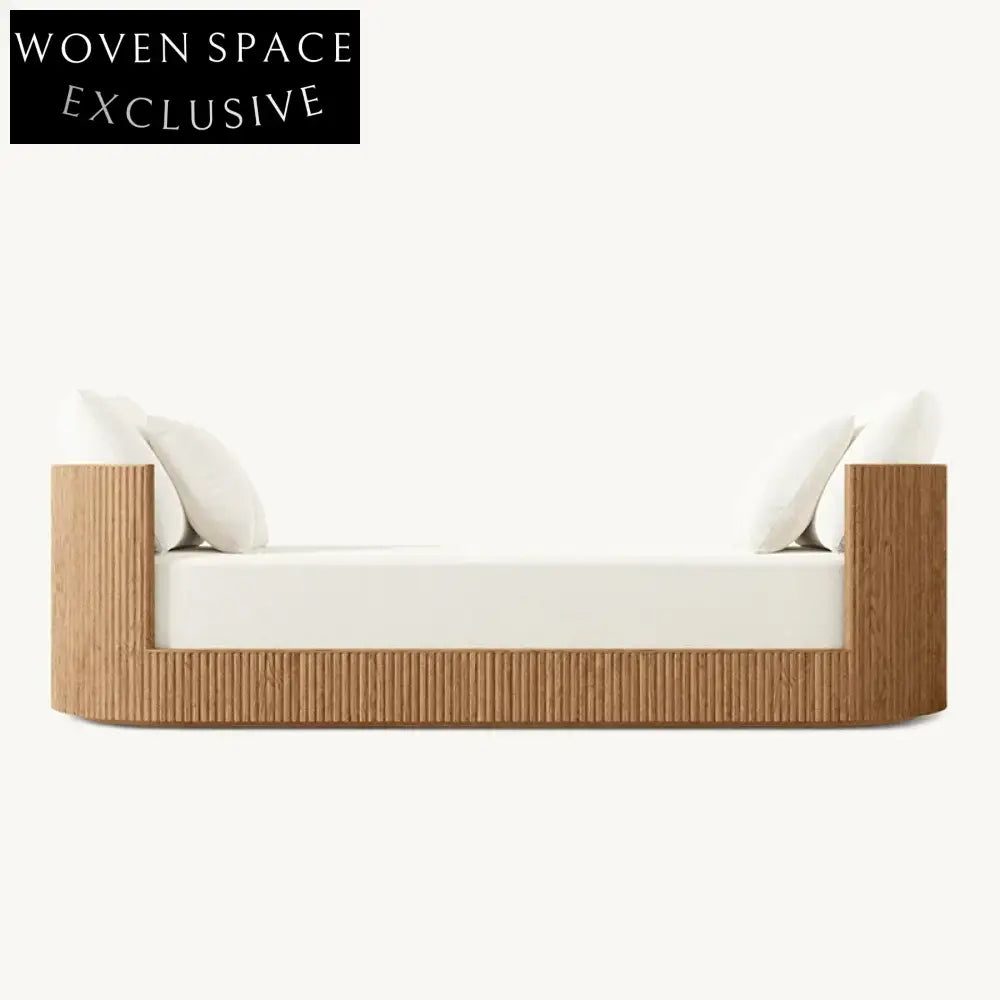 Elegant French Vintage Velvet Fabric Bed End Bench Lounge Sofa