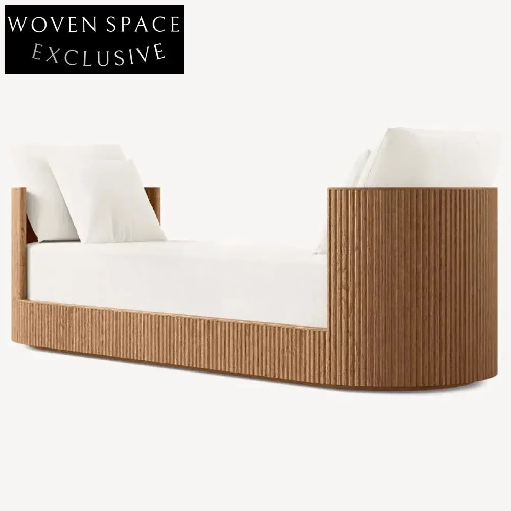 Elegant French Vintage Velvet Fabric Bed End Bench Lounge Sofa