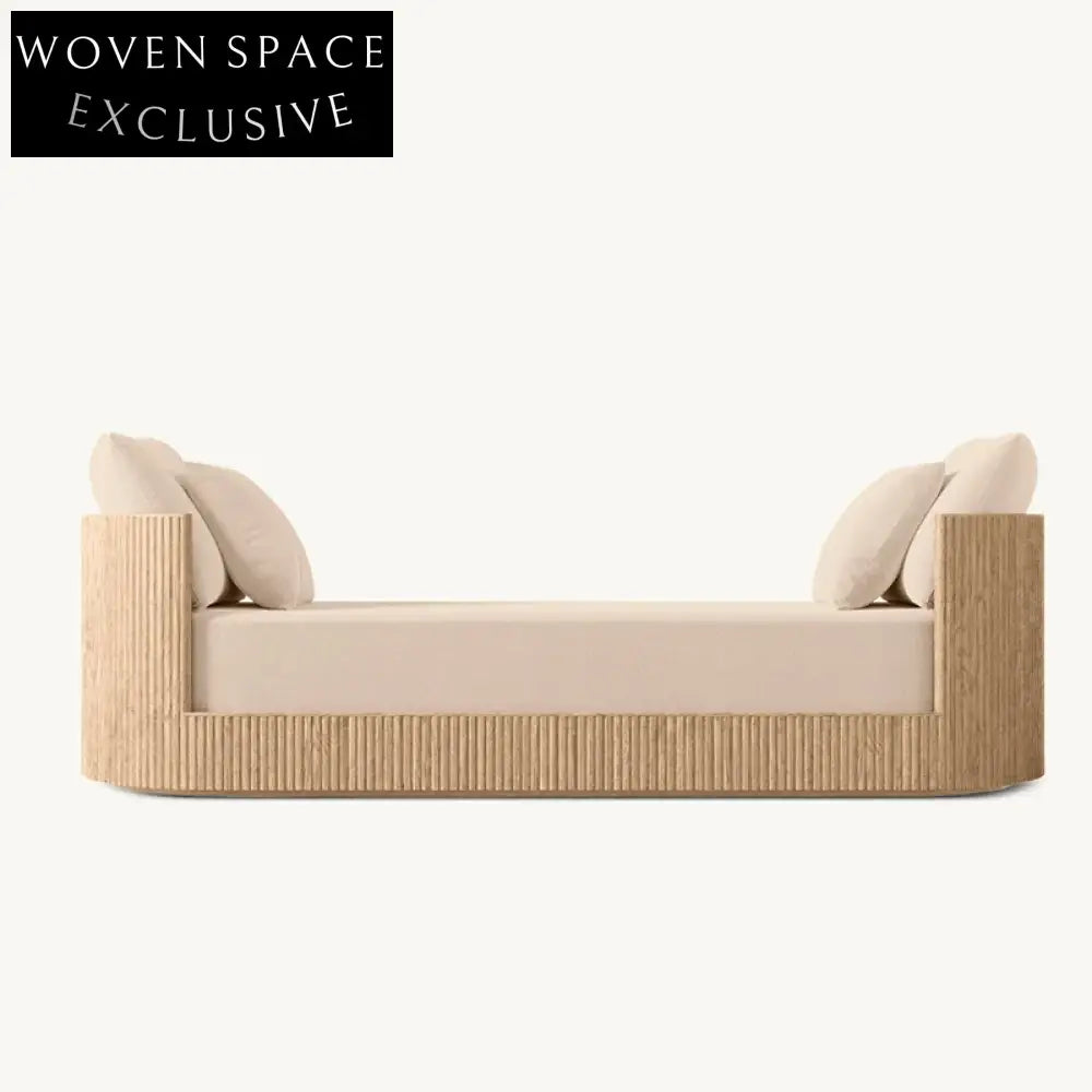 Elegant French Vintage Velvet Fabric Bed End Bench Lounge Sofa