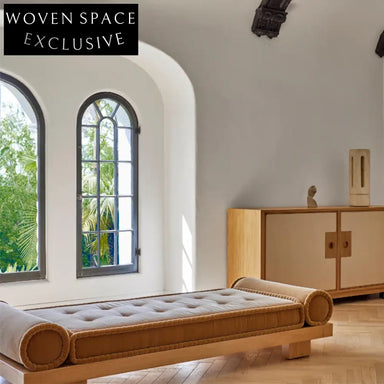 Elegant French Vintage Velvet Fabric Long Bed End Stool Bench for Bedroom