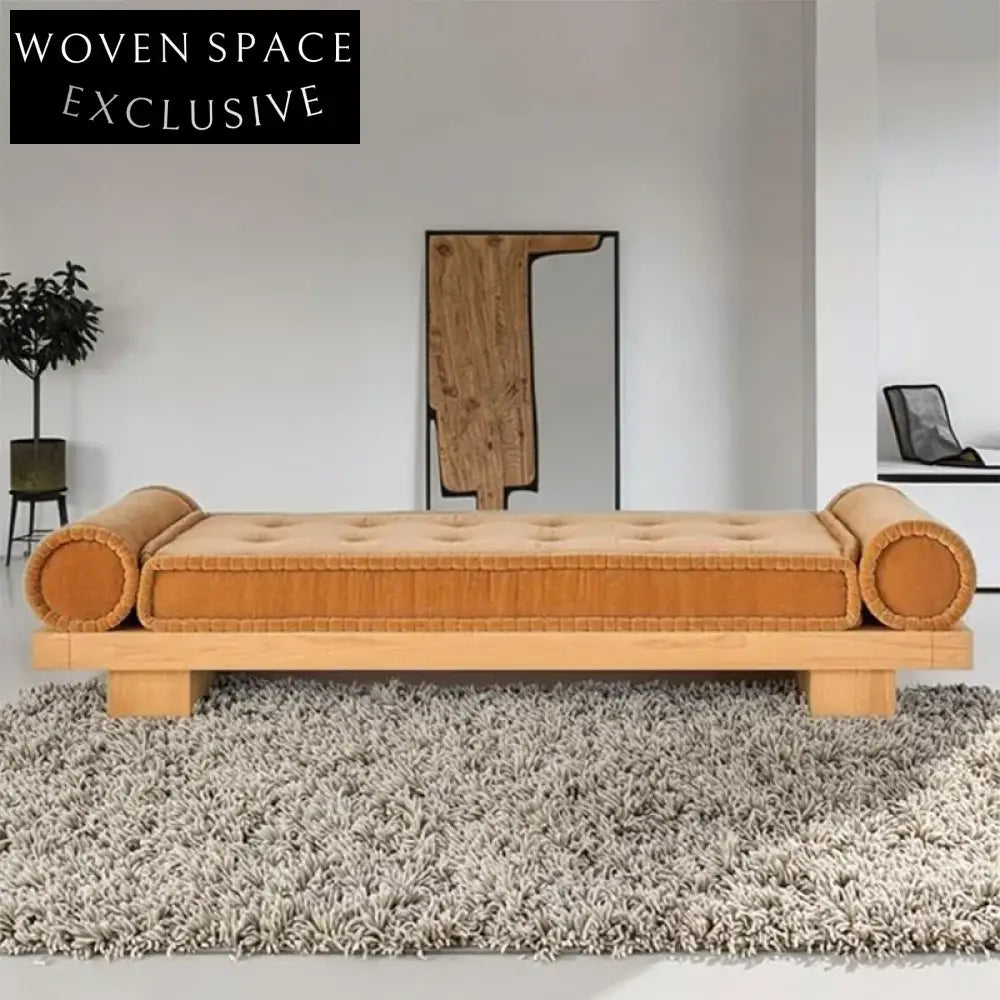 Elegant French Vintage Velvet Fabric Long Bed End Stool Bench for Bedroom